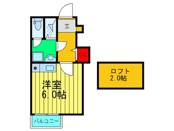 パークス宮之阪の物件間取画像